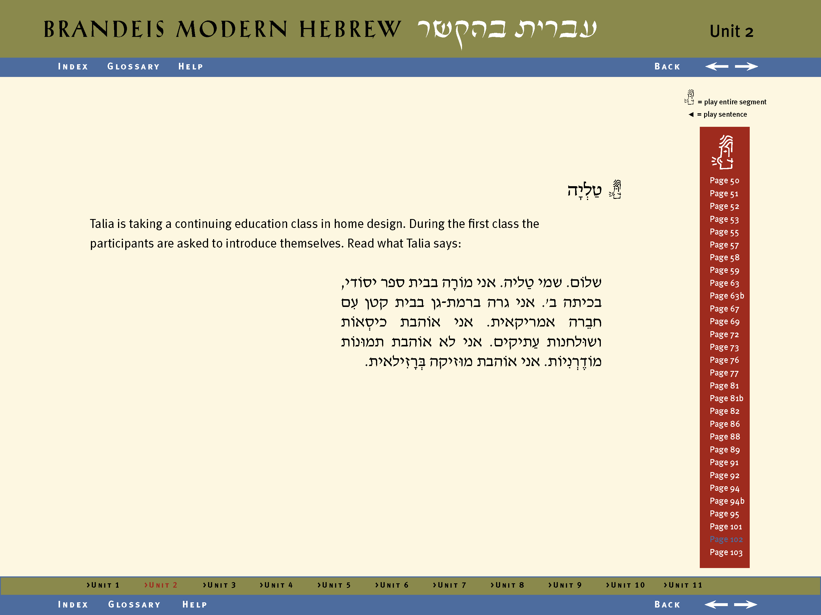 Unit 2 - Learning Environment